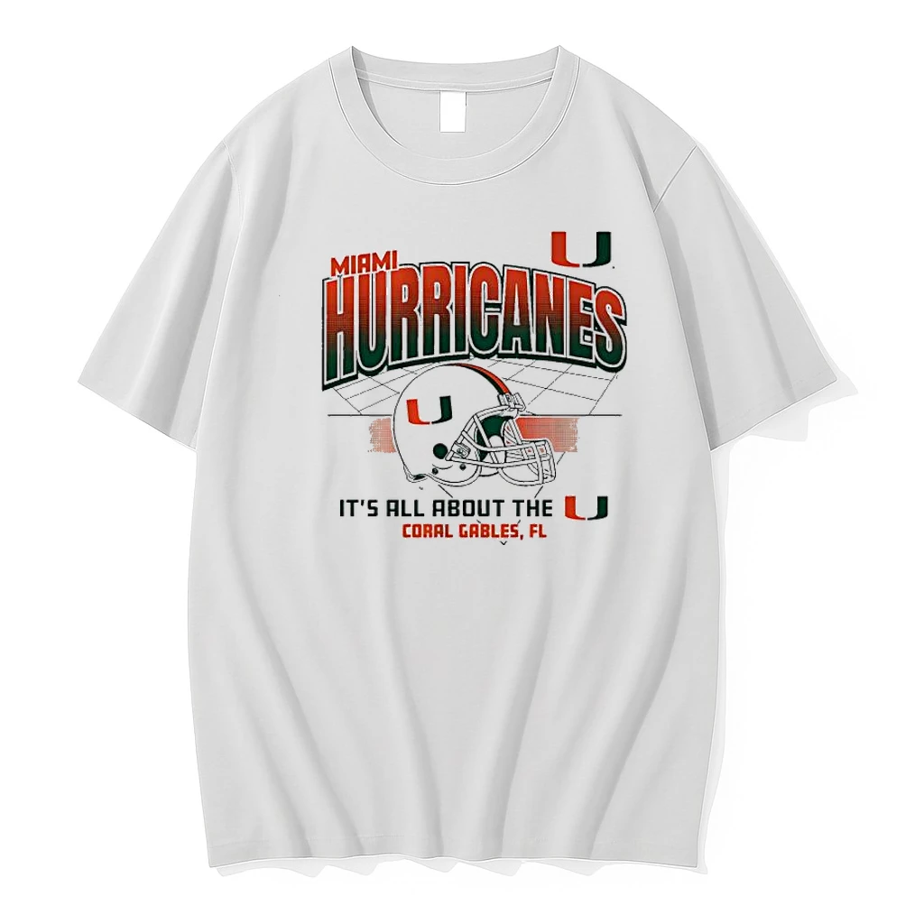 Miami Hurricanes Its All About The Coral Gables Florida Shirts
