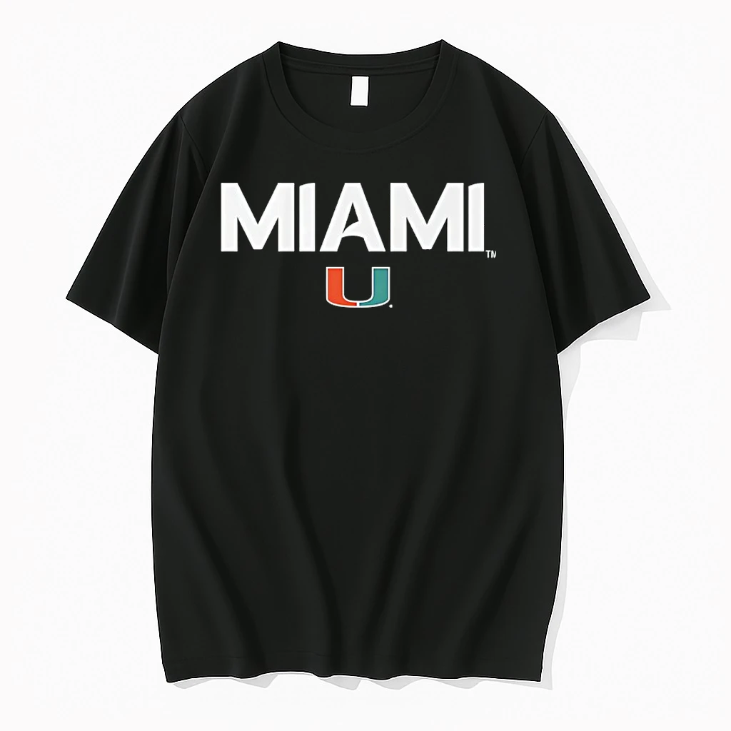 Miami Hurricanes Logo Wordmark Shirts