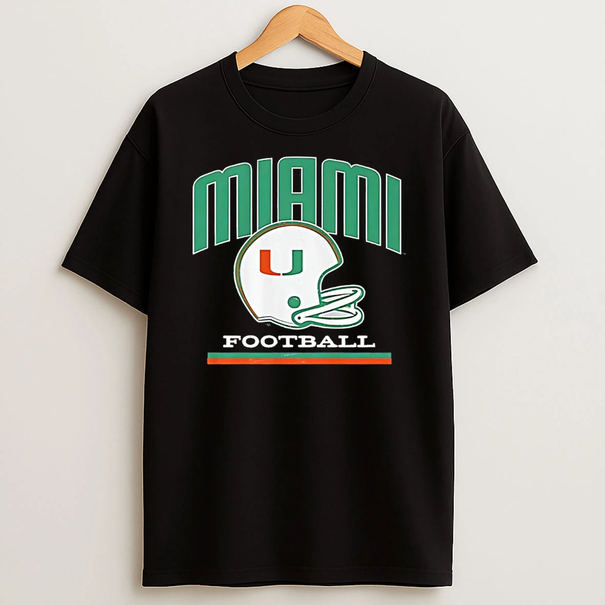 Miami Hurricanes Football Helmet 2026 Vintage Shirts