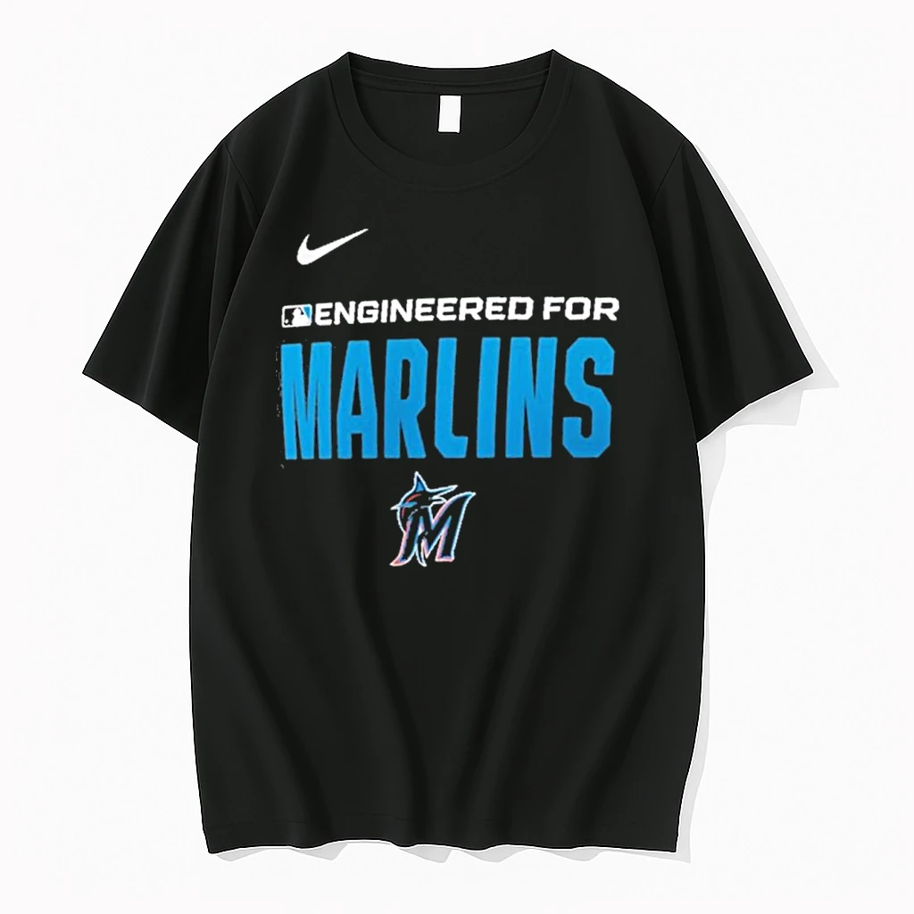 Miami Marlins Nike Engineered For Marlins Shirts