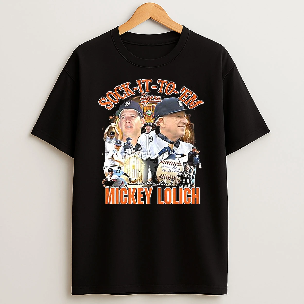 Mickey Lolich Detroit Tigers Mlb Thank You For The Memories 1940 2026 Signature Woman Shirts