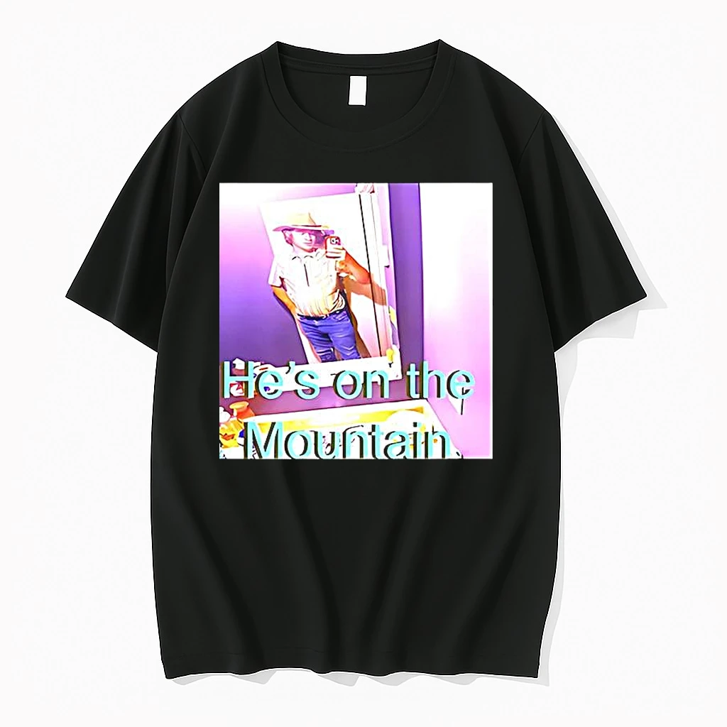 Mike Good Hes On The Mountain Cowboy Woman Shirts