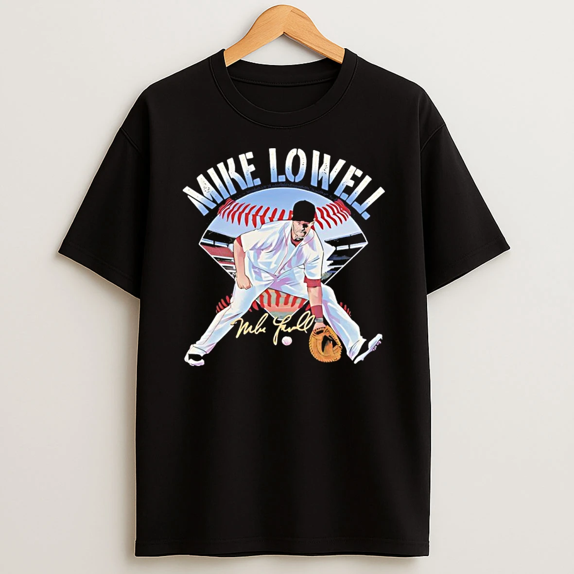 Mike Lowell Boston Red Sox Field Signature Shirts