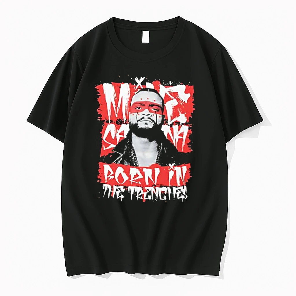 Mike Santana Born In The Trenches Face Paint Shirts