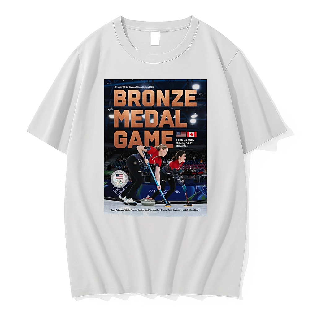 Milan Cortina Winter Olympics 2026 Bronze Medal Game Usa Vs Can Feb 21 Shirts