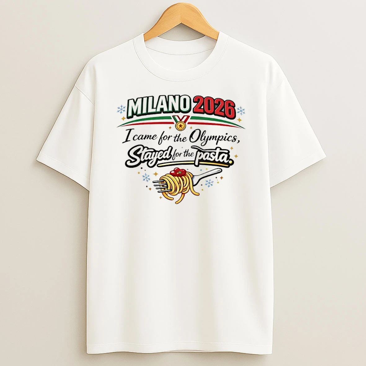 Milano 2026 I Came For The Olympics Stayed For The Pasta Shirts