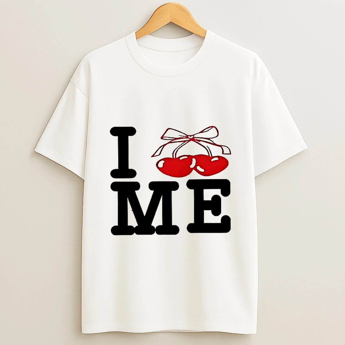 Millie Bobby Brown Wearing I Love Me Cherry Woman Shirts
