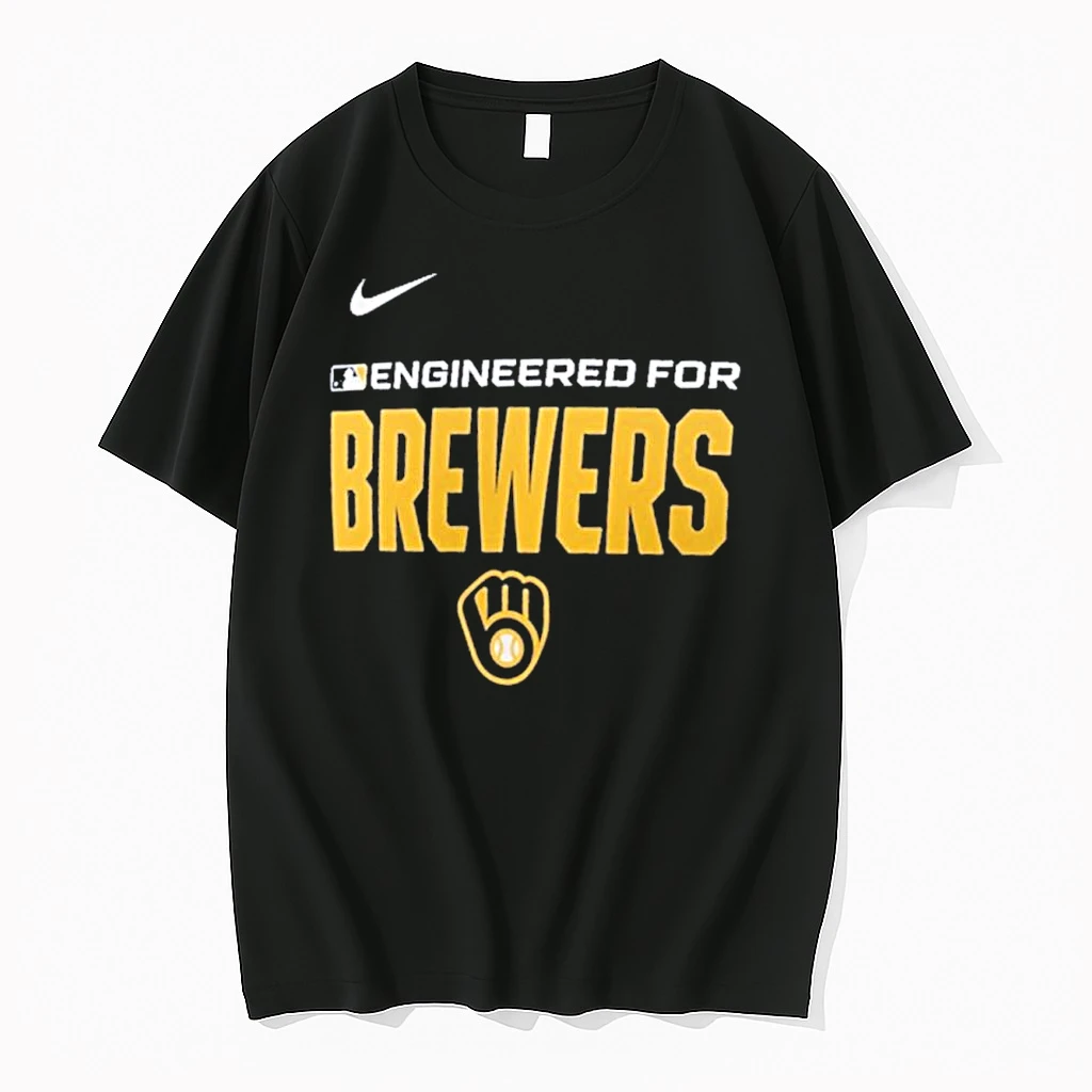 Milwaukee Brewers Nike Engineered For Brewers Shirts