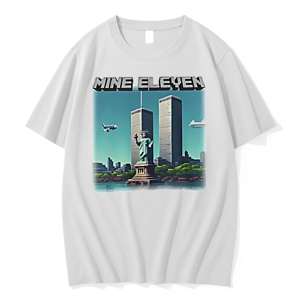 Mine Eleven 9 11 Minecraft Woman Shirts
