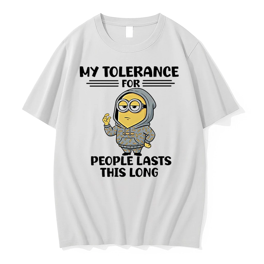 Minion My Tolerance For People Lasts This Long Shirts