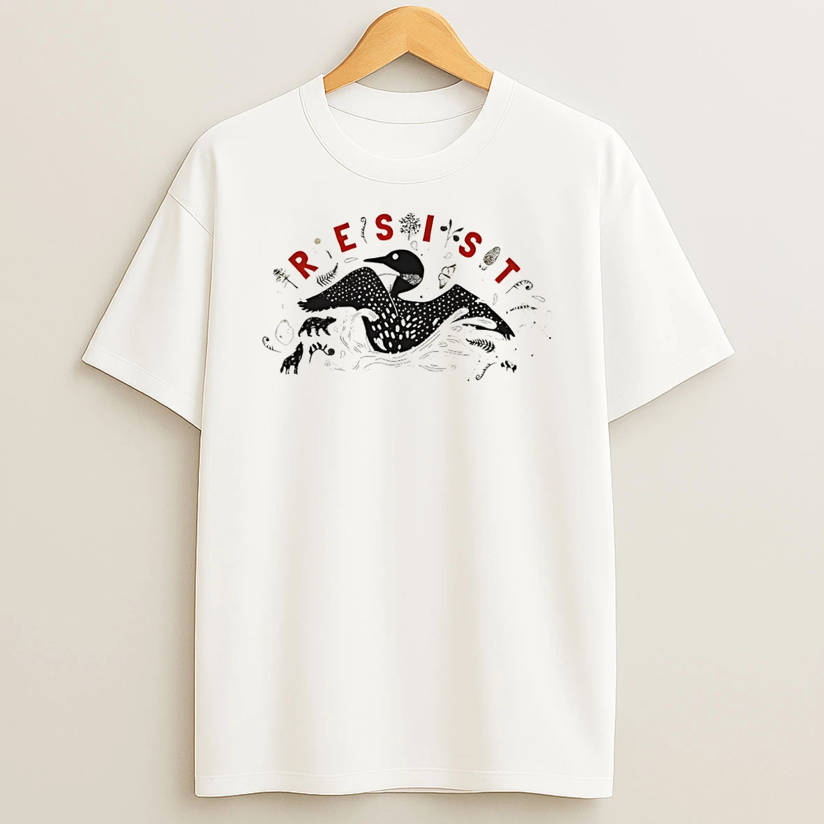 Minnesota Loon Resistance Rebel Loon Fuck Ice Resist Anti Trump Ice Out Now Shirts