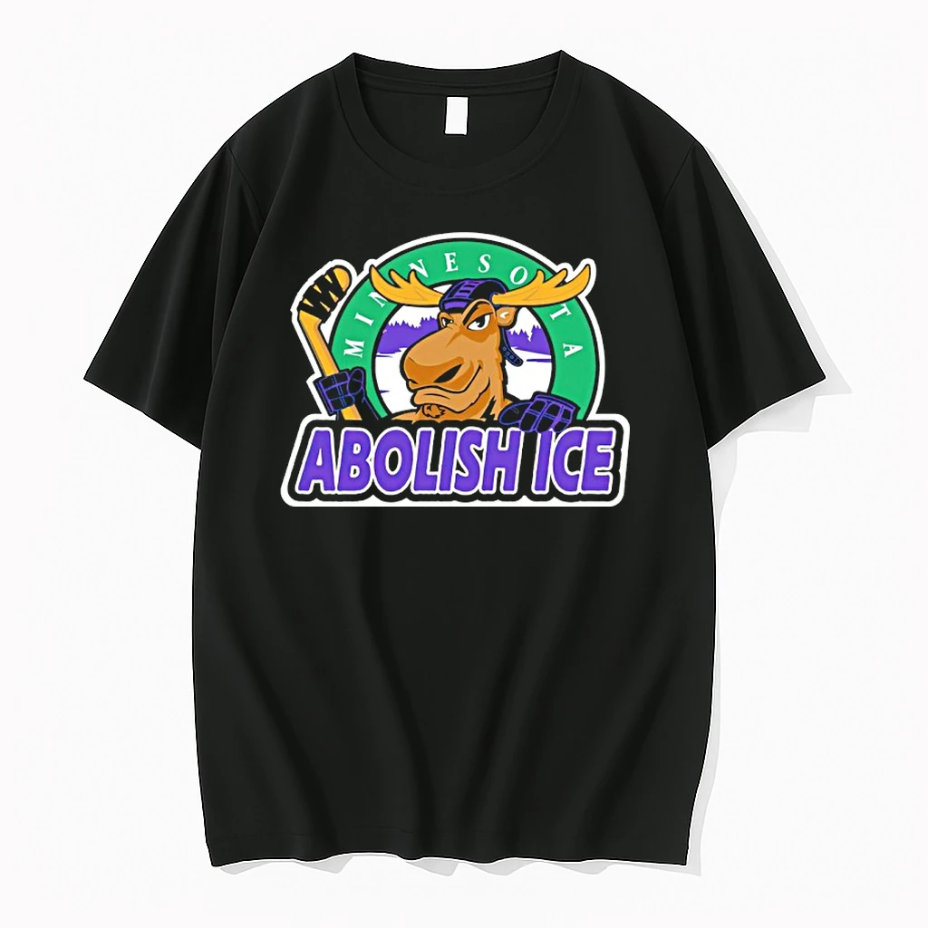 Minnesota Moose Abolish Ice Logo Shirts
