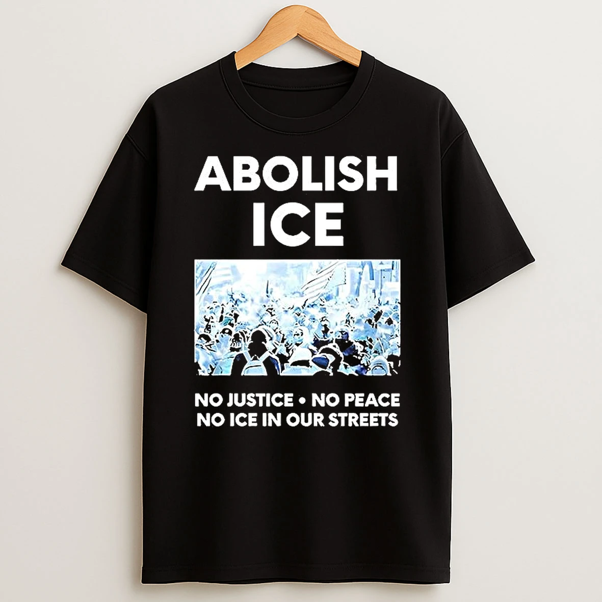 Minnesota Strong Abolish Ice No Justice No Peace No Ice In Our Streets Woman Shirts
