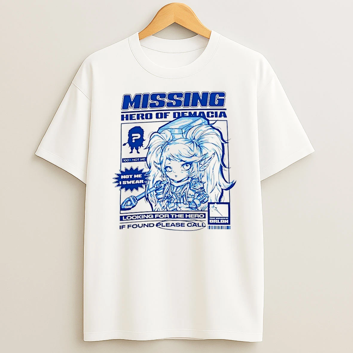 Missing Hero Of Demacia Looking For The Hero Shirts