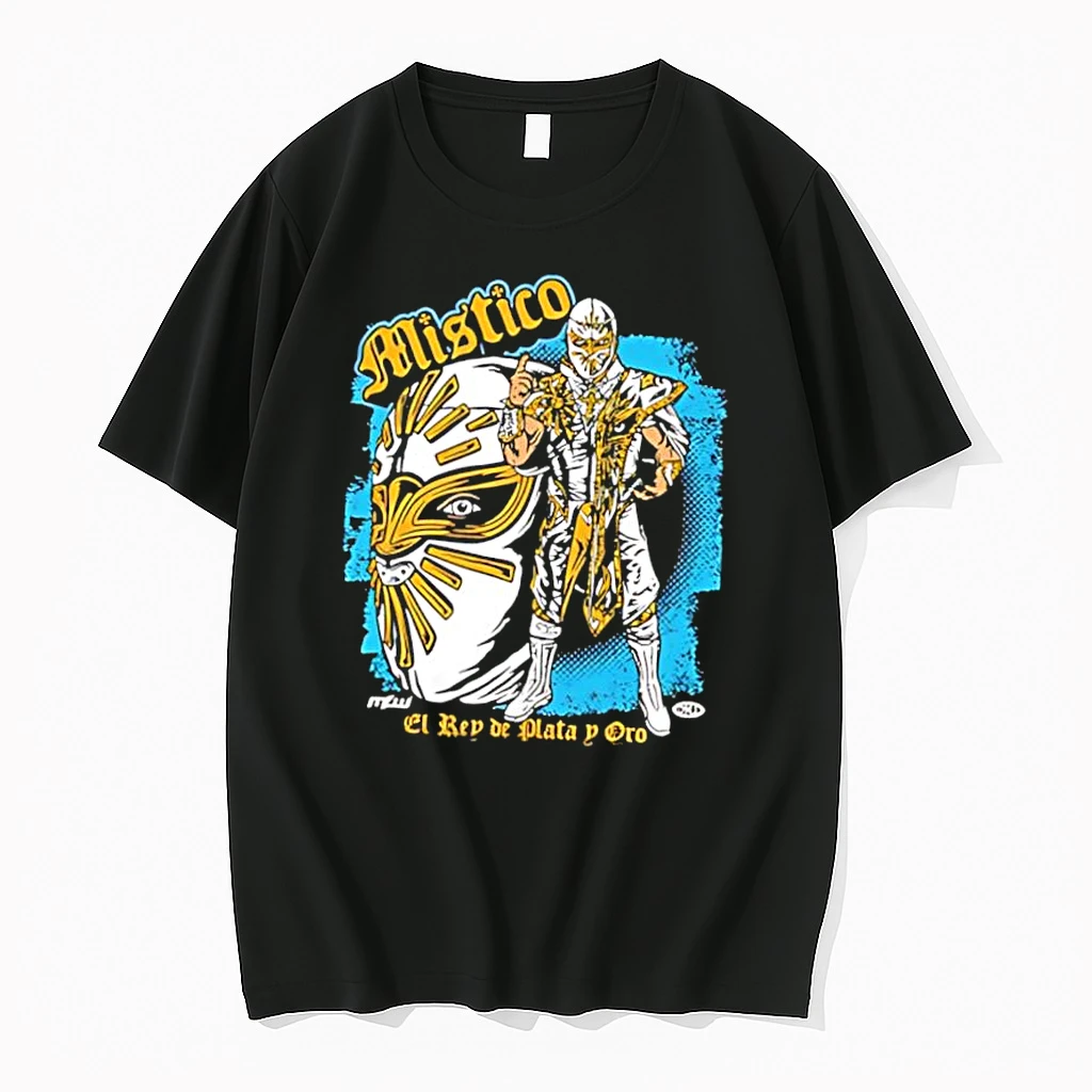 Mistico El Rey De Plata Y Oro Lucha Libre Shirts