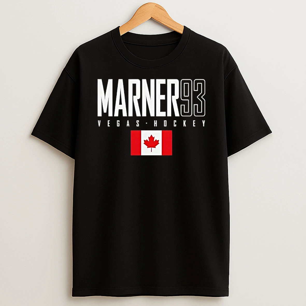 Mitch Marner 93 Vegas Golden Knights Canada Flag Elite Shirts