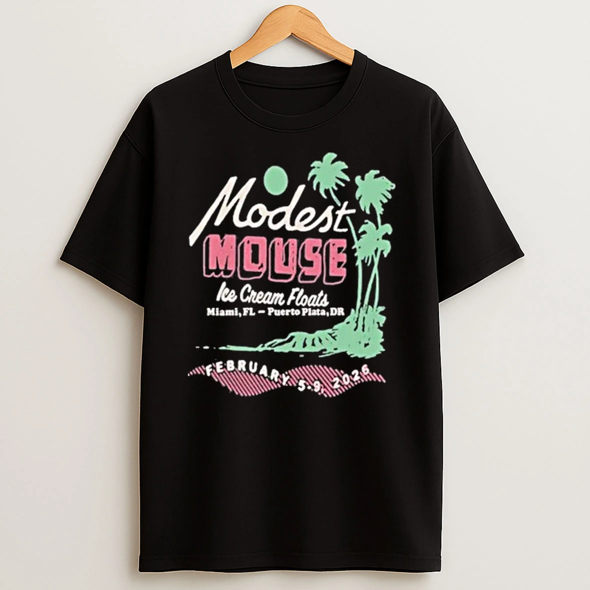 Modest Mouse Ice Cream Floats 2026 Feb 5 9 Miami Florida Shirts