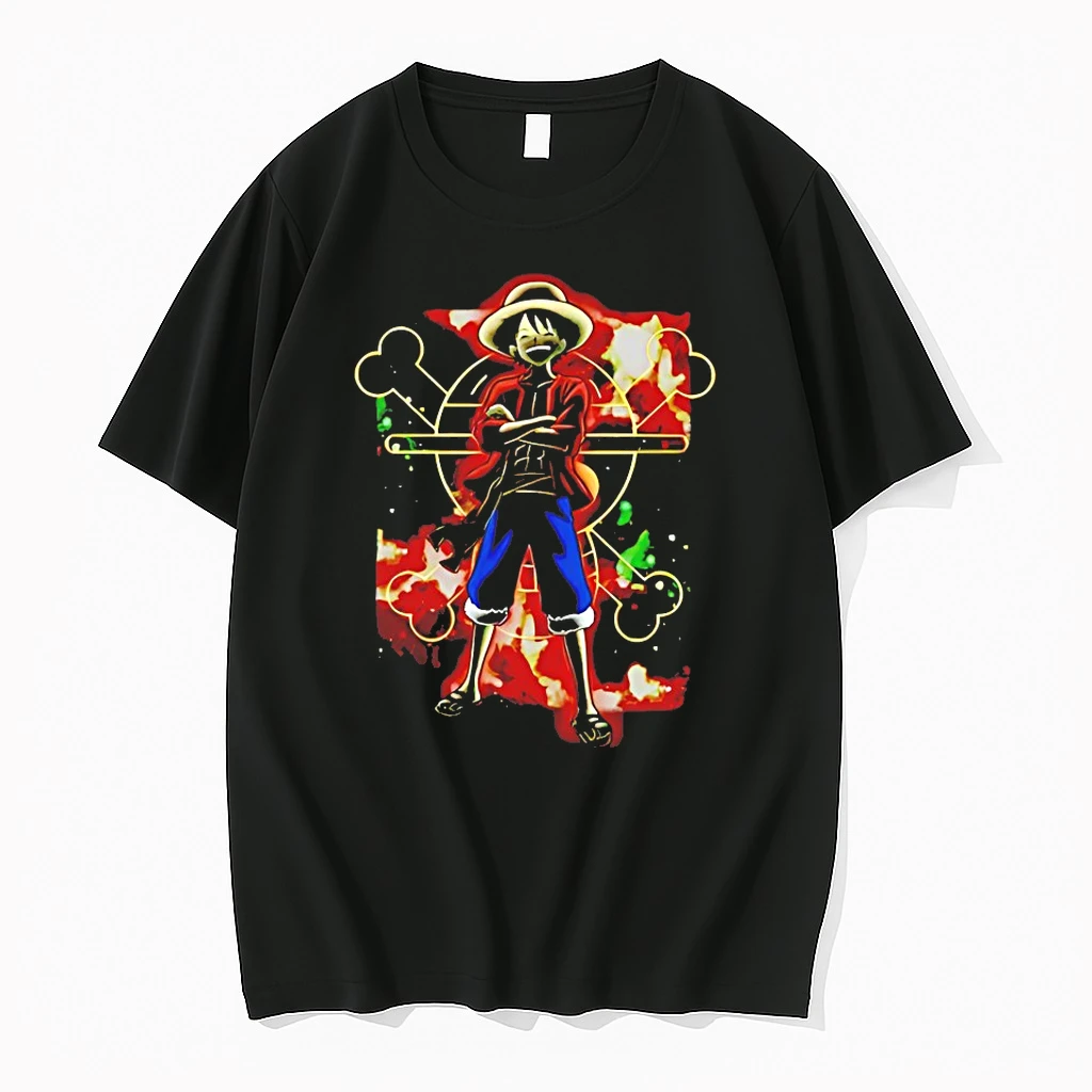 Monkey D Luffy One Piece Rubber King Shadow Nebula Shirts
