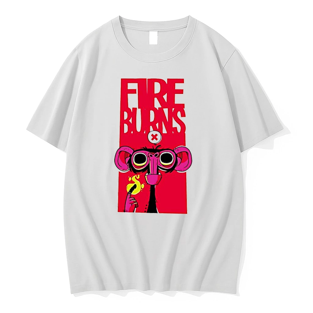Monkey With The Burning Hand Shirts