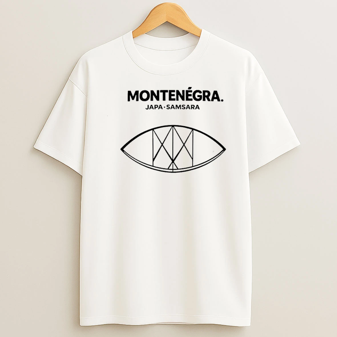 Montenegro Japa Samsara Abstract Eye Geometry Line Art Shirts