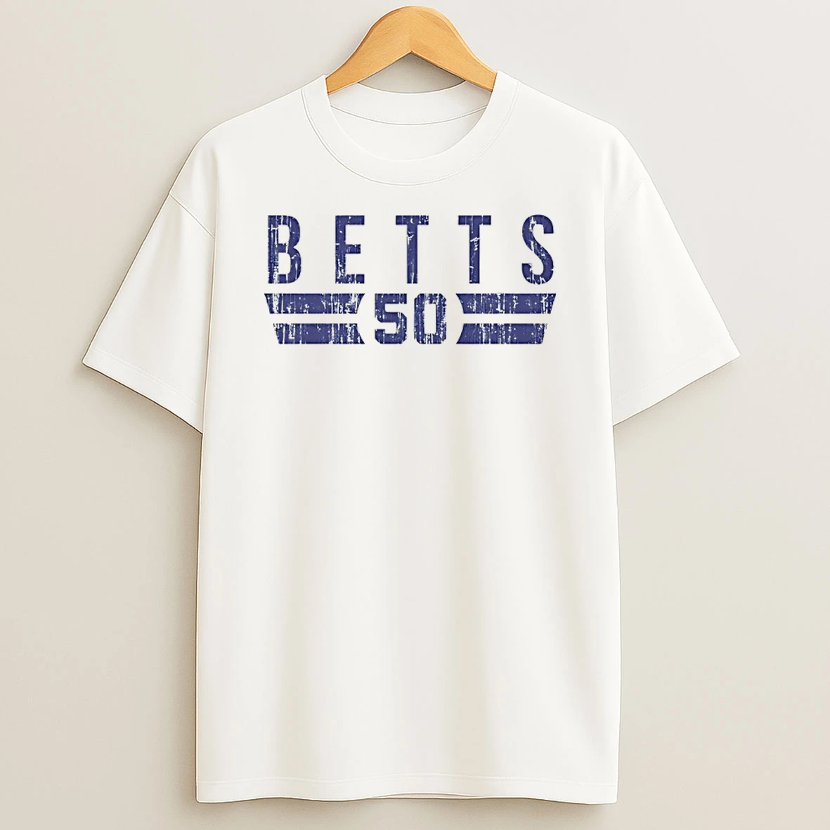 Mookie Betts 50 Los Angeles Dodgers Player Name And Number Shirts