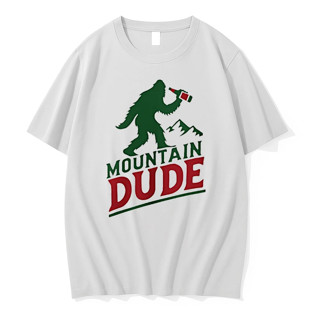 Mountain Dude Bigfoot 2026 Graphic Shirts