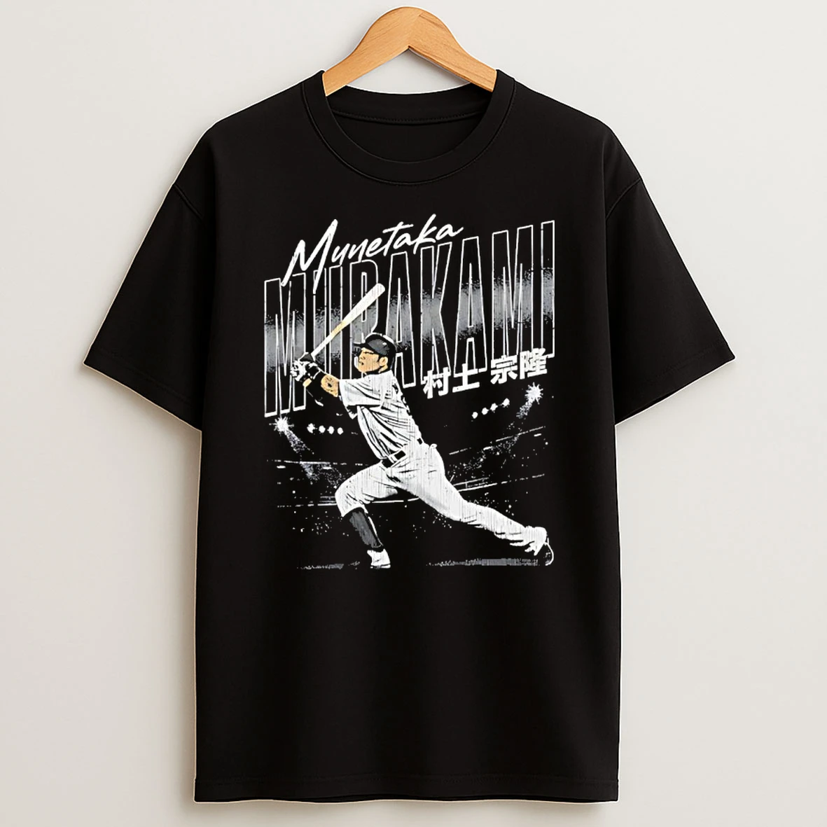 Munetaka Murakami Chicago White Sox Slant Vintage Shirts