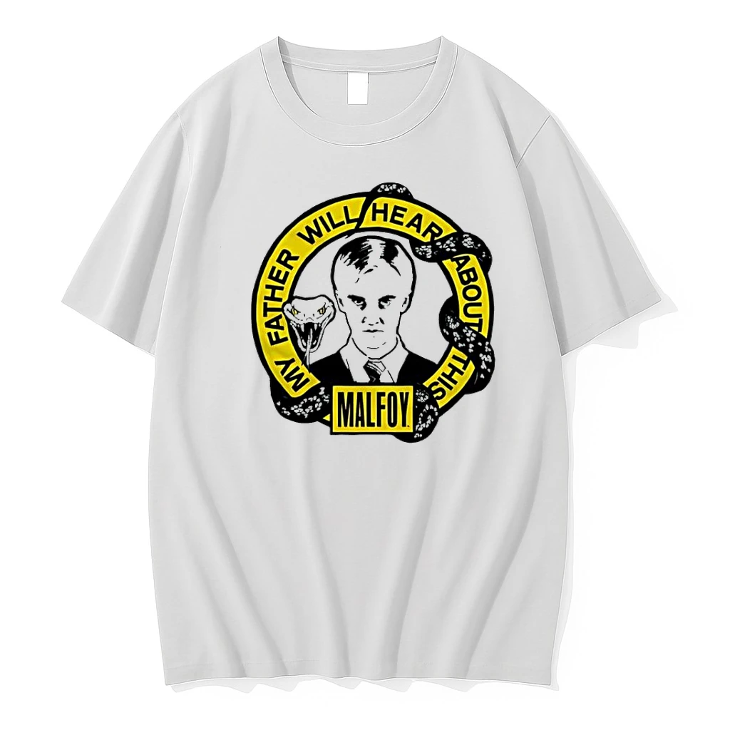 My Father Will Hear About This Malfoy Snake Logo Shirts