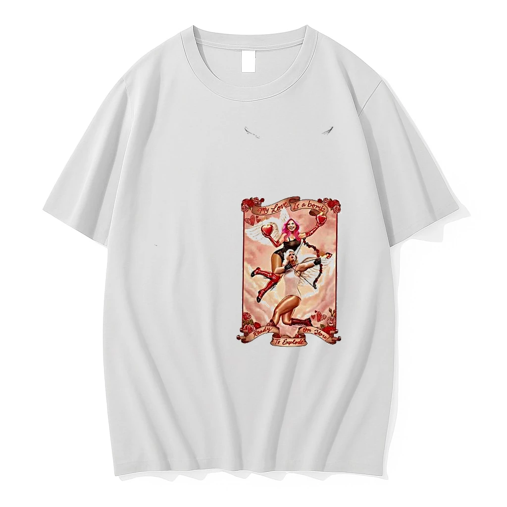 My Love Is A Bomb Ready On You To Explode Aew 2026 Valentines Day Card Woman Shirts