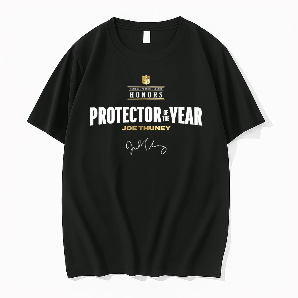 Nfl Honors Protector Of The Year Joe Thuney Signature Shirts