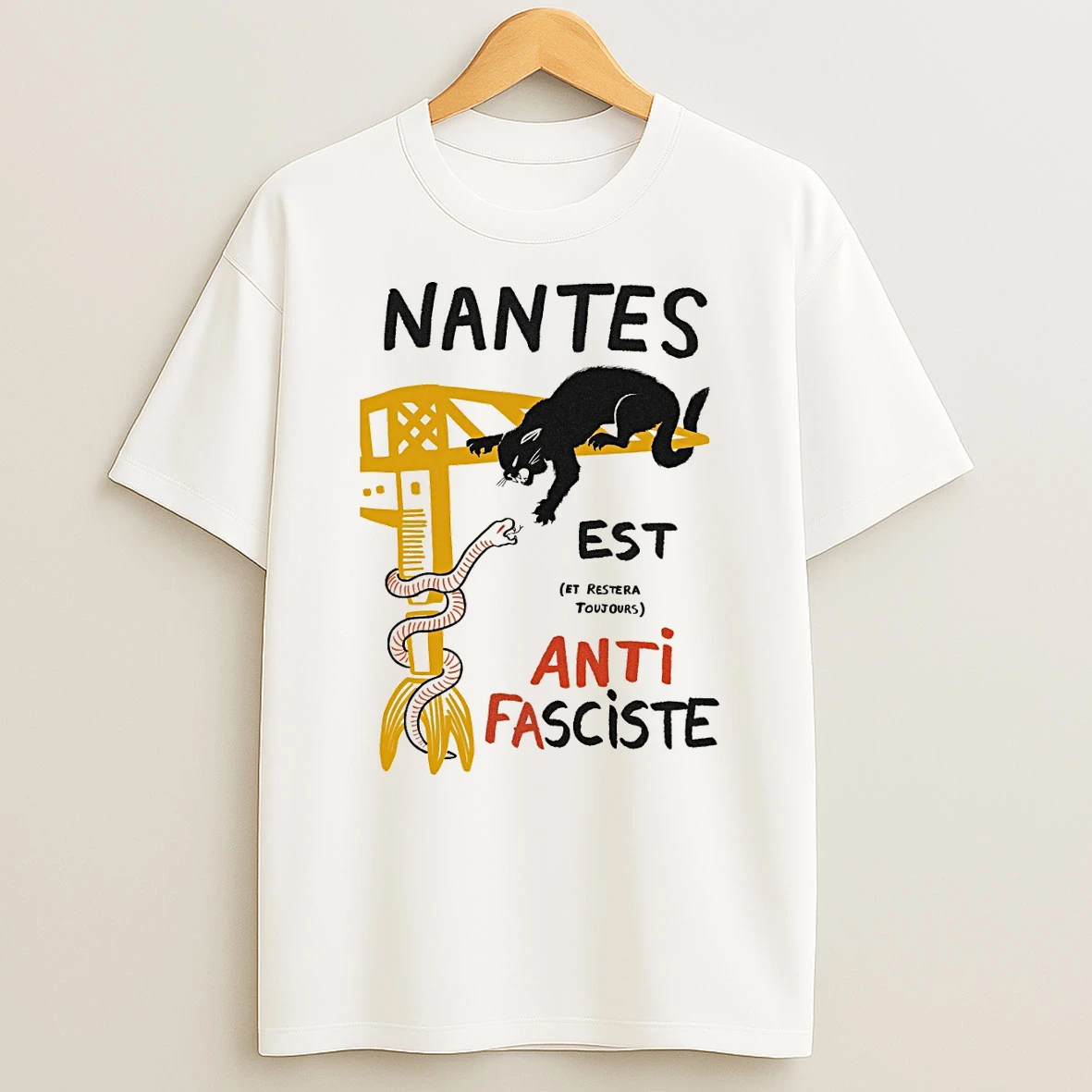 Nantes Est Et Restera Toujours Anti Fasciste Shirts