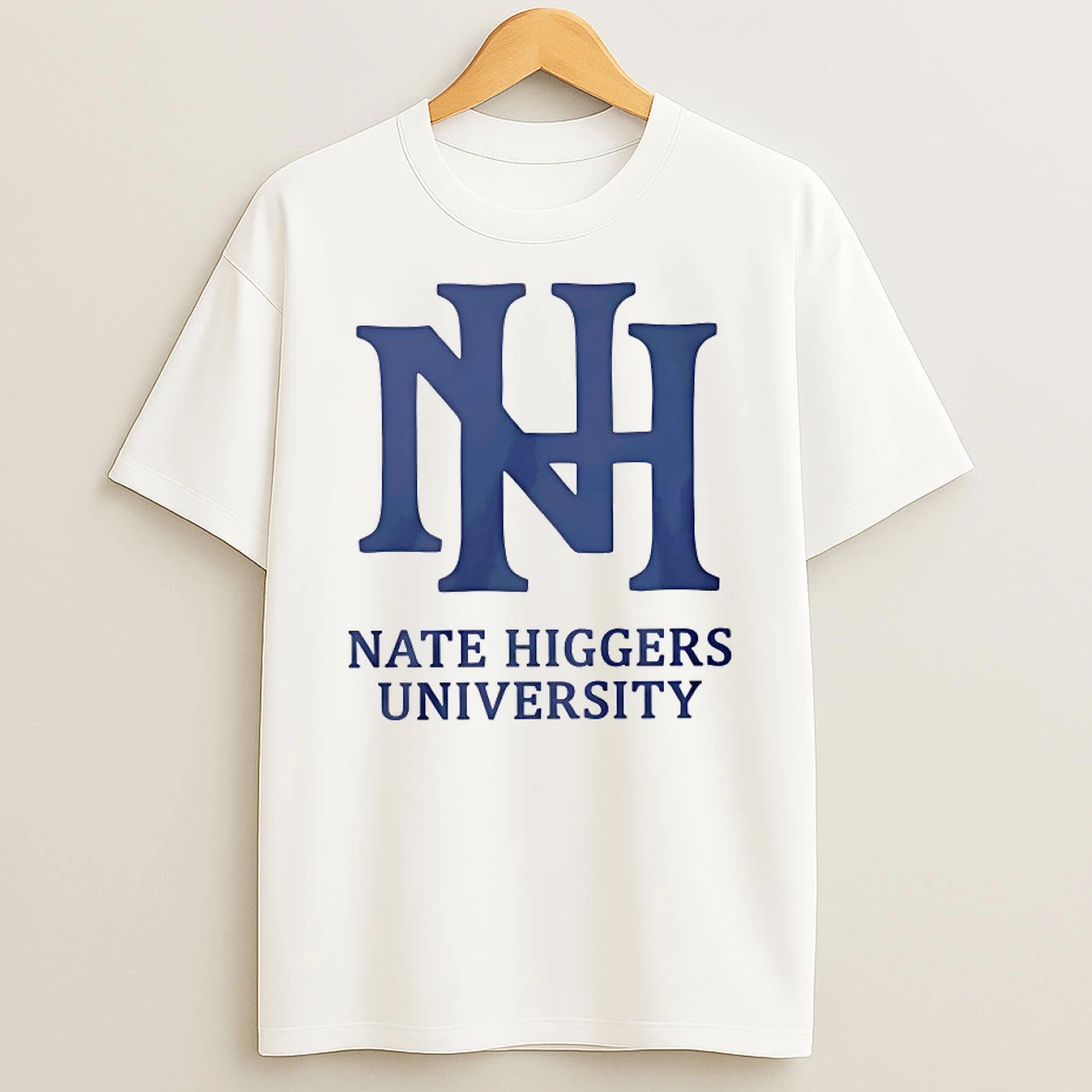 Nate Higgers University Logo Shirts
