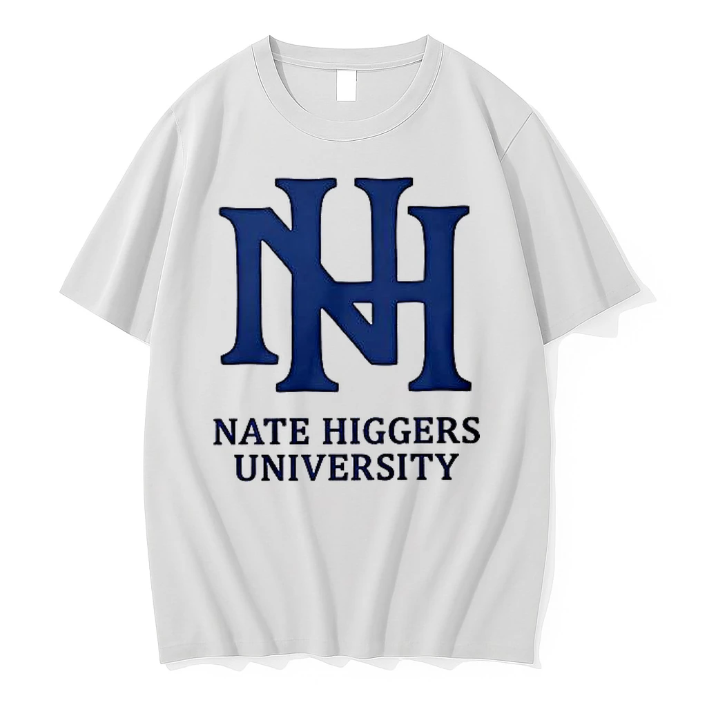 Nate Higgers University Logo Woman Shirts