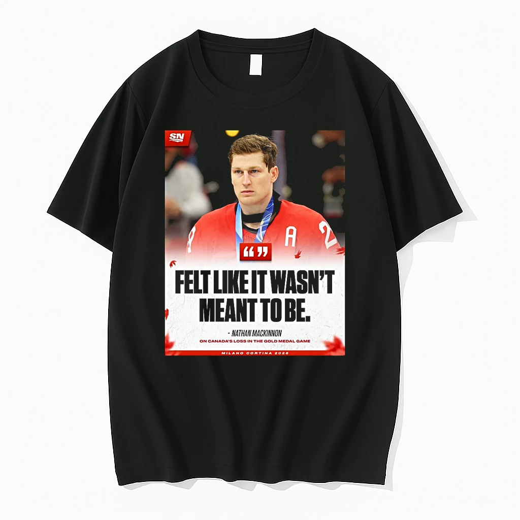 Nathan Mackinnon Felt Like It Wasnt Meant To Be Milano Cortina 2026 Shirts