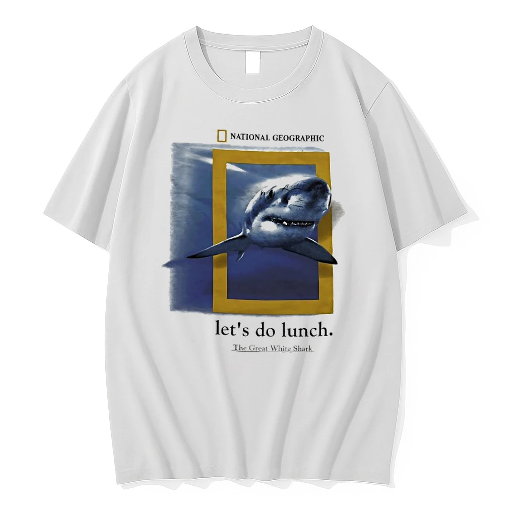 National Geographic Lets Do Lunch Shark Shirts