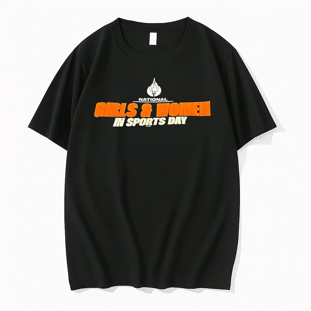 National Girls And Women In Sports Day Hoop Wave Shirts