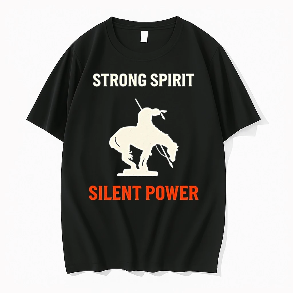 Native American Strong Spirit Silent Power Shirts