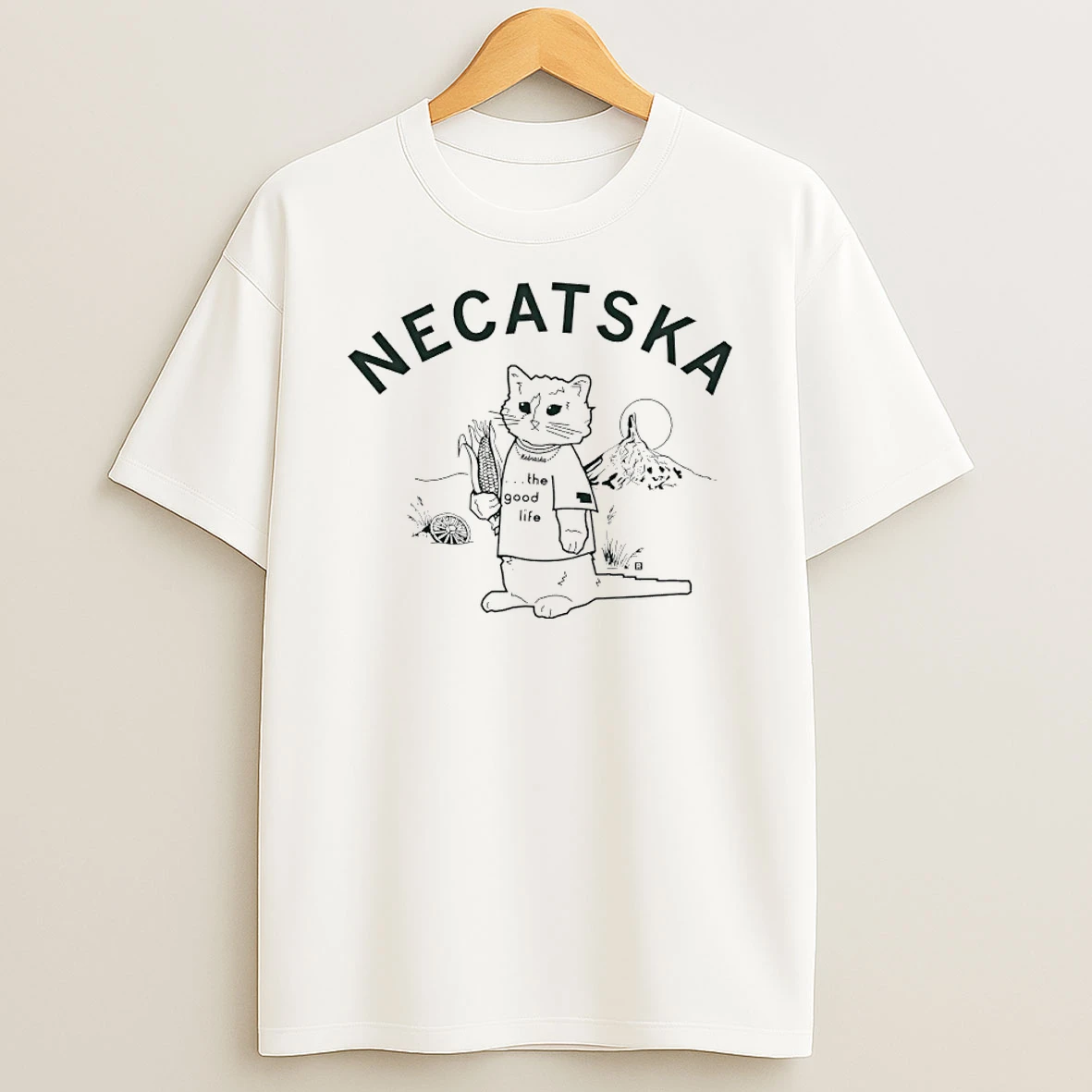 Necatska Nebraska Got A Cat Refresh Shirts
