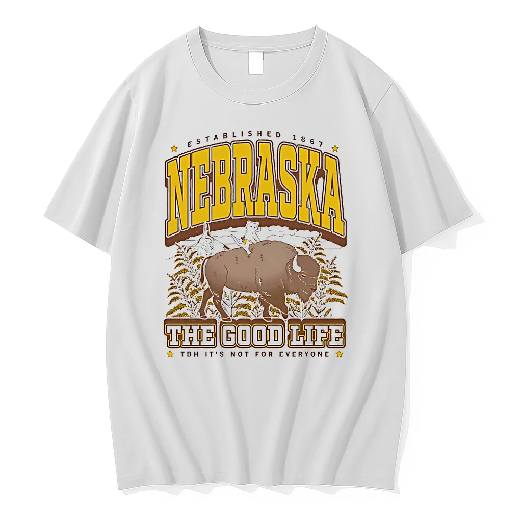 Nebraska Bison Max Collegiate The Good Life Tbh Its Not For Everyone Shirts