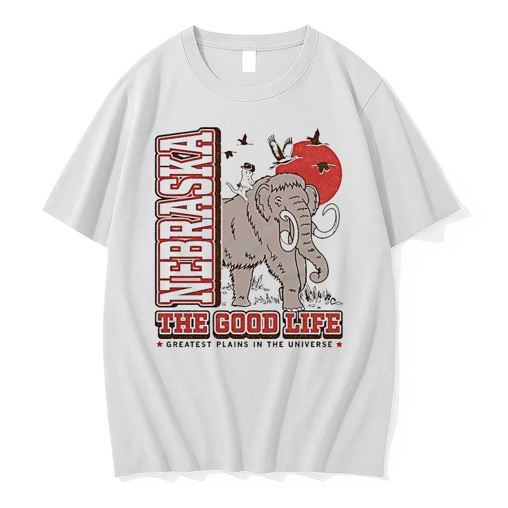 Nebraska Mammoth Max Collegiate Greatest Plains In The Universe Shirts