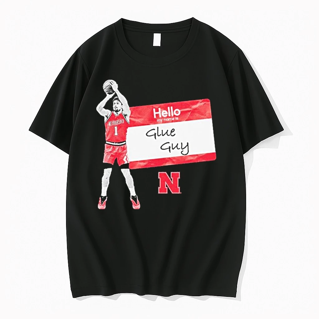 Nebraska Sam Hoiberg Hello Glue Guy Shirts