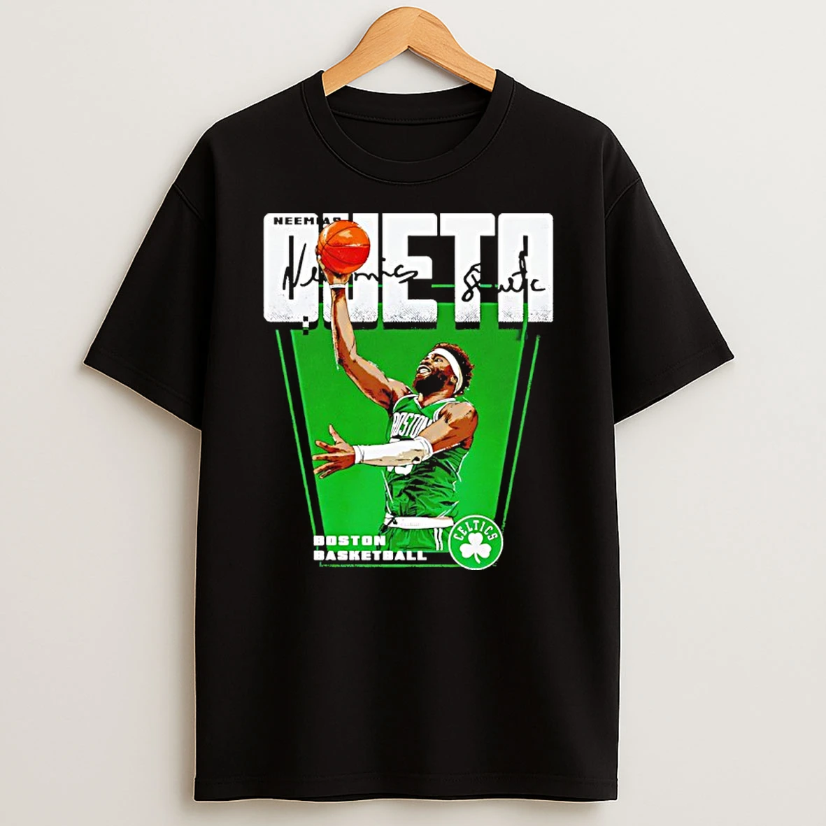 Neemias Queta Boston Celtics Premiere Signature Shirts