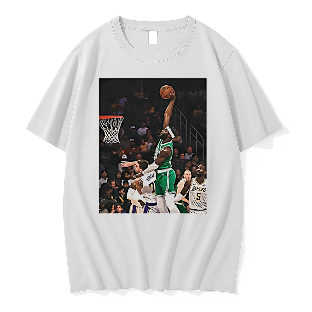 Neemias Queta Boston Celtics Shown Dunking The Ball Shirts