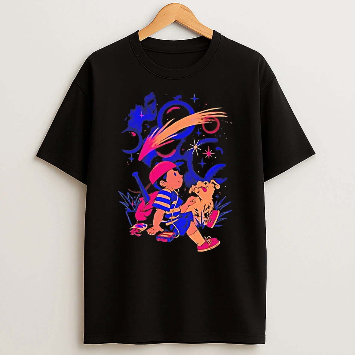 Ness And King Earthbound Earthboy Shirts