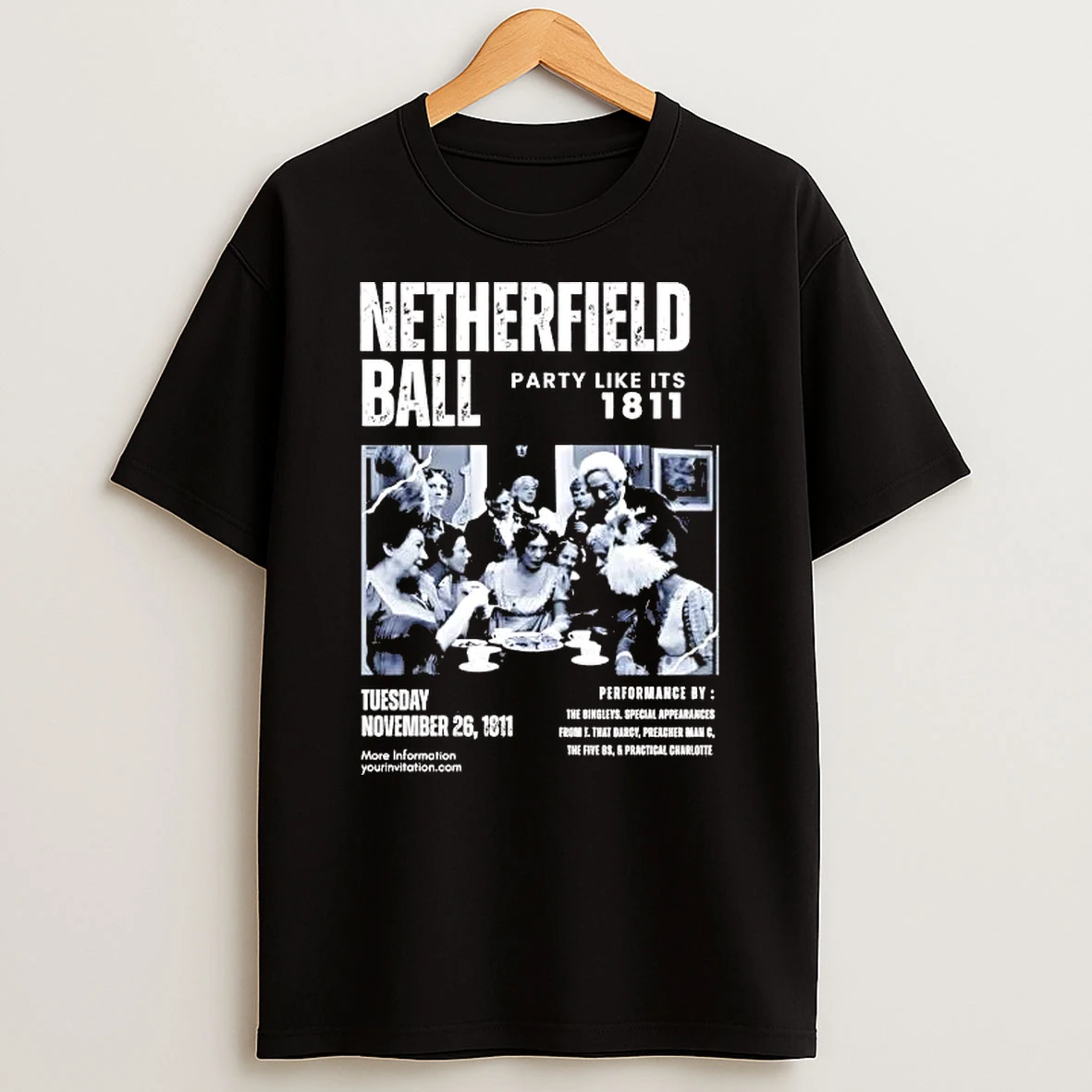 Netherfield Ball Party Like Its 1911 Shirts