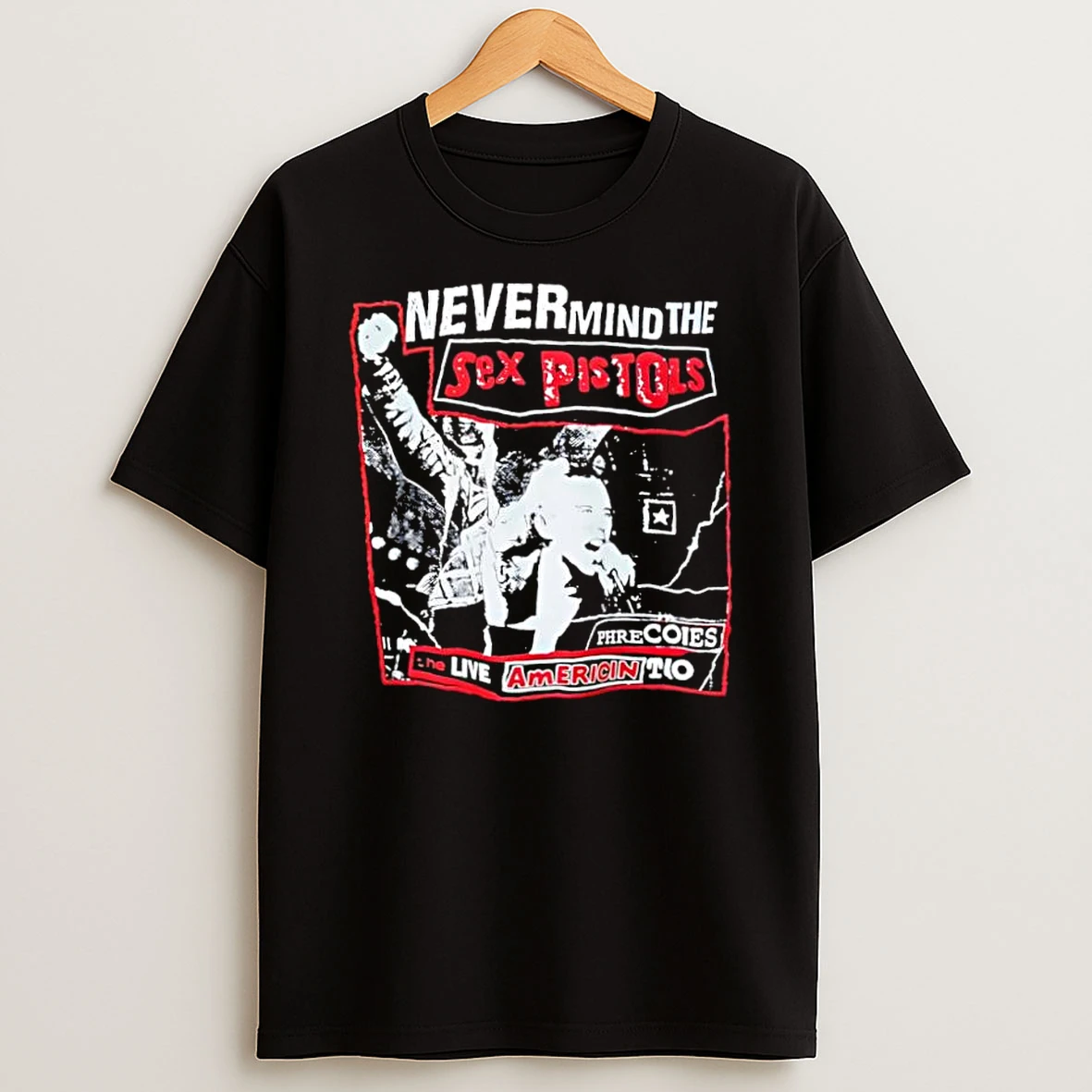 Never Mind The Sex Pistols Live American Tour Shirts