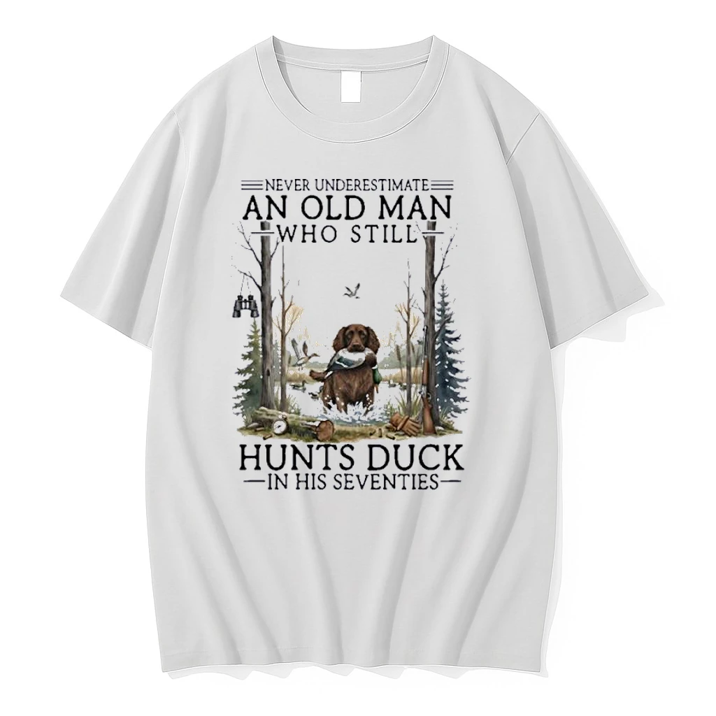 Never Underestimate An Old Man Who Still Hunts Duck In His Seventies With Chesapeake Shirts