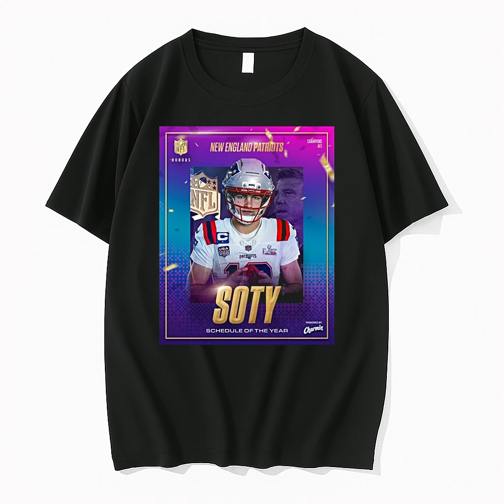 New England Patriots 2025 Schedule Of The Year Nfl Honors Shirts