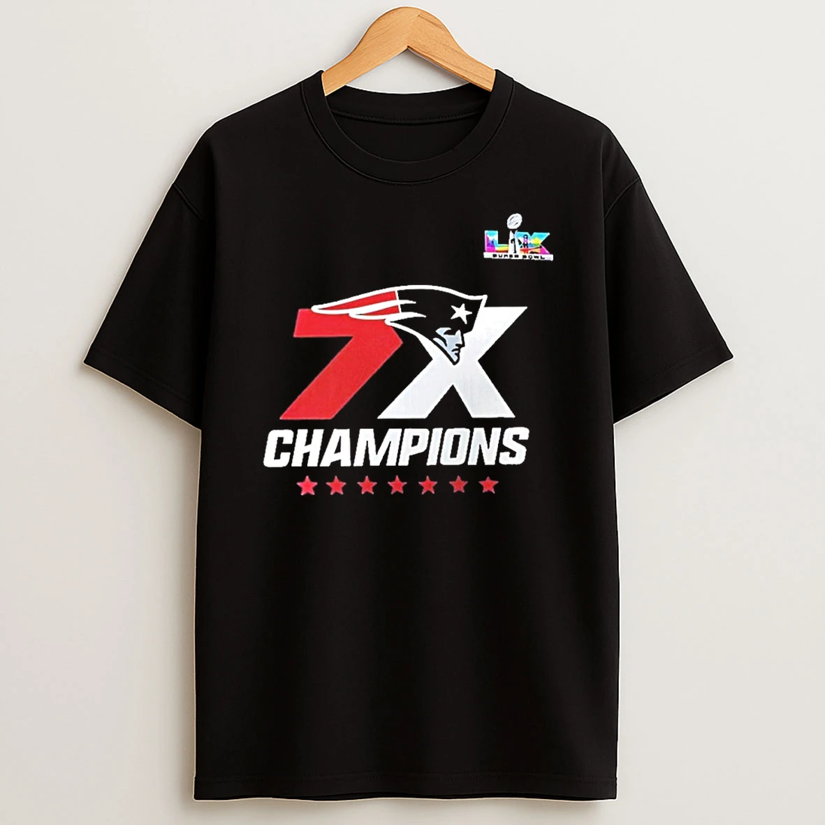 New England Patriots 7x Super Bowl Champions Shirts