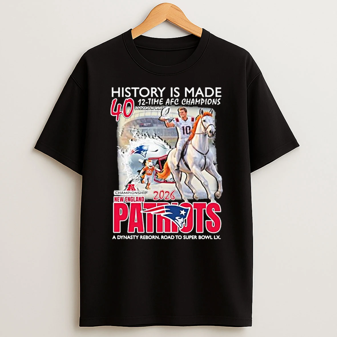 New England Patriots History Is Made 12 Time Afc Champions Shirts
